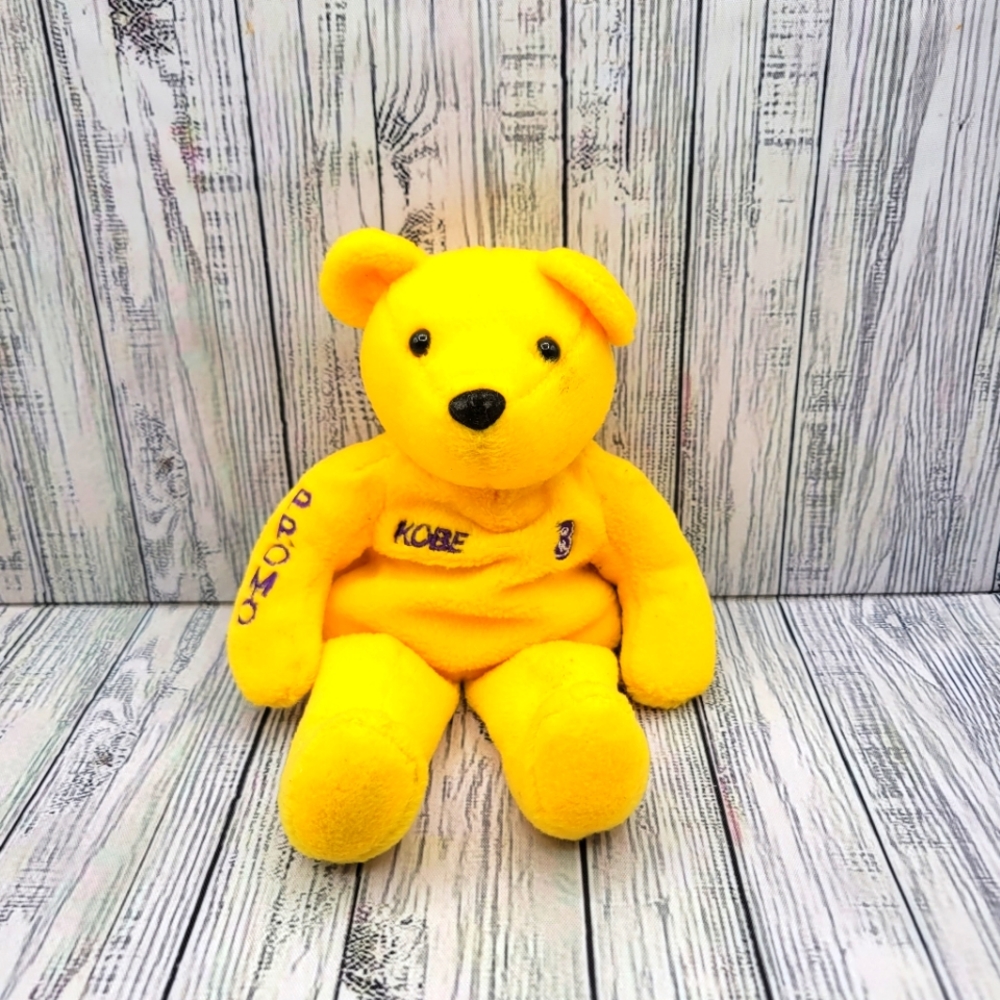 Kobe Bryant #8 Salvino's B-Ball Bammers Beanie Bear
